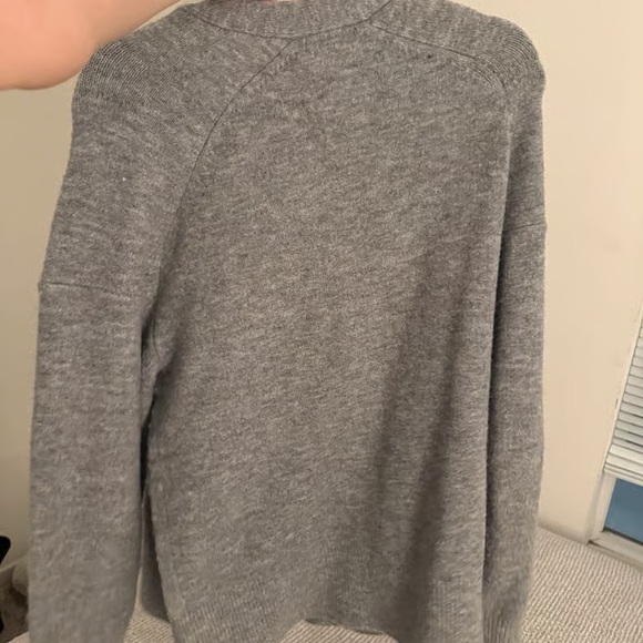 Gray Button-Up Cardigan - Picture 2 of 2